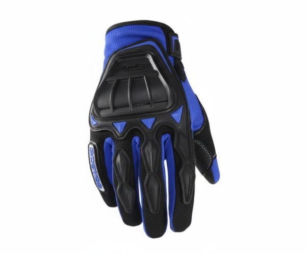 Discounted Riding Gloves Sale India Scoyco Bike Riding Gloves - Blue