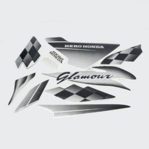 Sticker Set for Glamour Silver NAJ0936