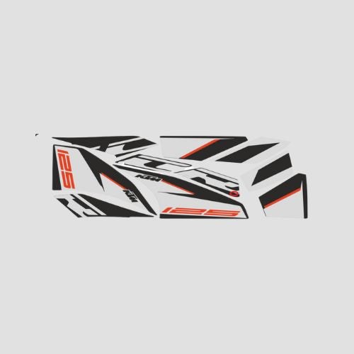 Sticker Set for KTM RC 125 NAR1116 Sticker Set for KTM RC 125 NAR1116