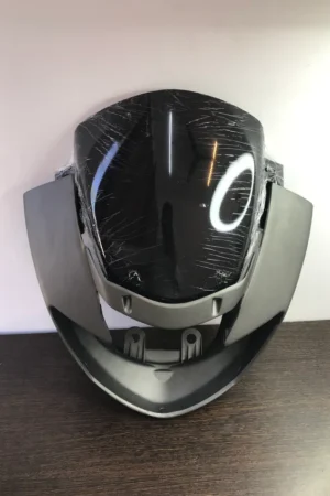 Visor For Tvs Apache Rtr 169 180 Titanium Grey Colour Sai Product