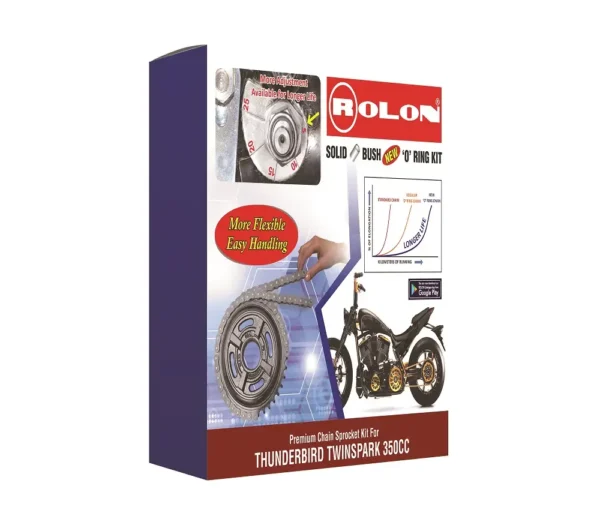 Chain And Sprocket Kit For New Thunder Bird 500cc Kit Bsortb09 500cc