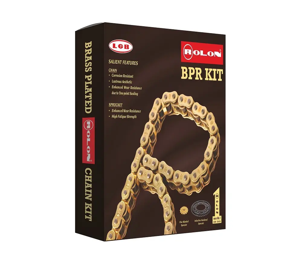Brass Chain And Sprocket Kit For Apache 200 4v Kit Hporc 332