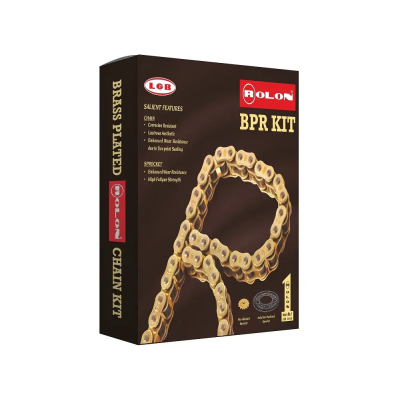 Brass Chain And Sprocket Kit For Gixxer Sf 250