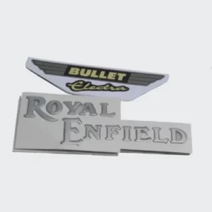 Tank Monogram Royal Enfield So4 For Bullet Electra slvr product image