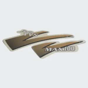 Sticker Set Max 100 2002 wine Red Tank product image