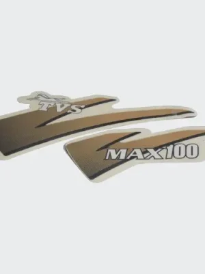 Sticker Set Max 100 2002 wine Red Tank product image