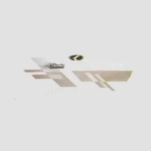 Sticker Set Kinetic 4s blk Shield silver product image