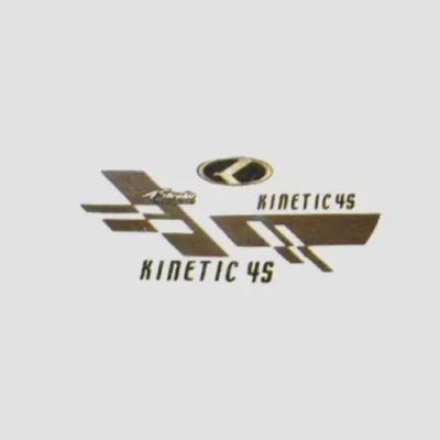 Sticker Set Kinetic 4s whi Shield blk product image