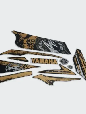 Sticker Set R15 T7 blk Tank gold product image