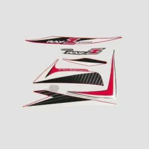Sticker Set Ray Z T2 Red Shield product image