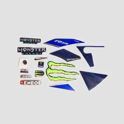 Sticker Set R15 Monster Blk blue product image