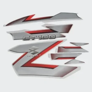 Sticker Set Ct100dlx 2006 red Tank red product image