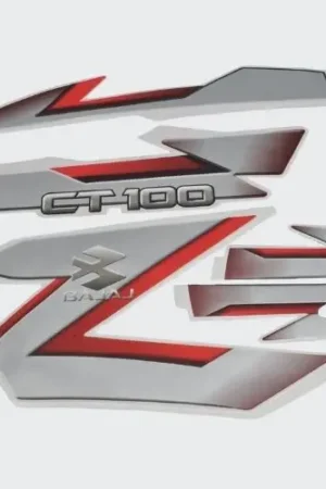 Sticker Set Ct100dlx 2006 red Tank red product image