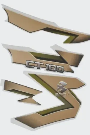 Sticker Set Ct100dlx 2006 grn Tank golden product image