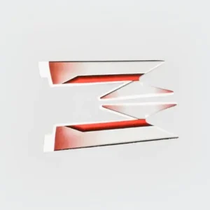 Sticker Hlfiring Red Slvr Ct100dlx 2006 red Tank product image