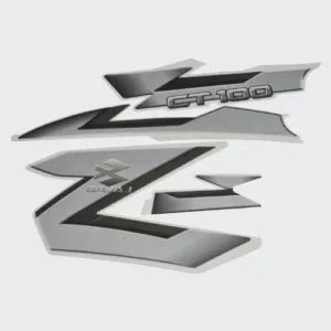 Sticker Set Ct100dlx 2006 blk Tank grey product image