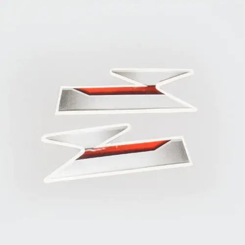 sticker hl firing Red & Slvr Ct100dlx 2006 product image
