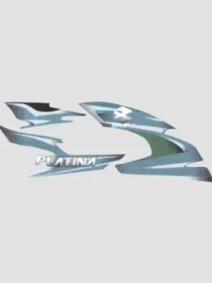 Sticker Set Platina blk Tank slvr product image