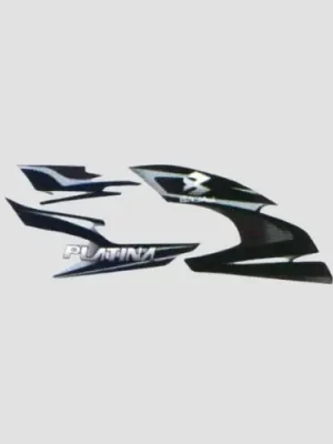 Sticker Set Platina grey Tank grey product image