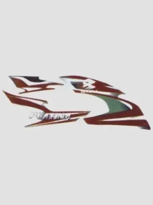 Sticker Set Platina blk Tank maroon product image