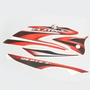 Sticker Set Platina 125 red Tank product image