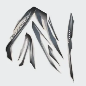 Sticker Set Platina 100 es blk Tank Grey product image