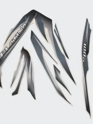 Sticker Set Platina 100 es blk Tank Grey product image