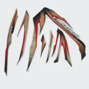 Sticker Set Platina 100 es blk Tank red product image