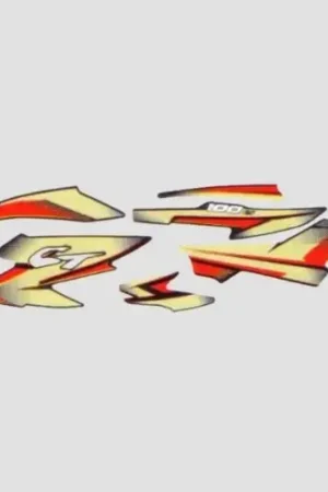 Sticker Set Ct100 es T4 blk Tank red product image