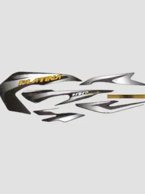 Sticker Set Platina 100 Comfortec T2 Led blk grey product image