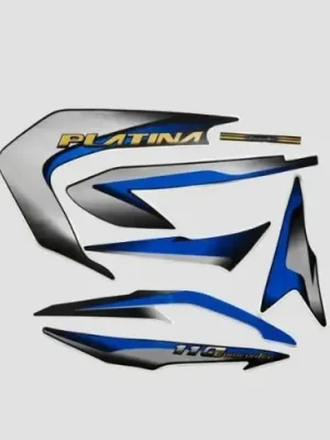 Sticker Set Platina 110 Comfortec 2019 Blk blue product image