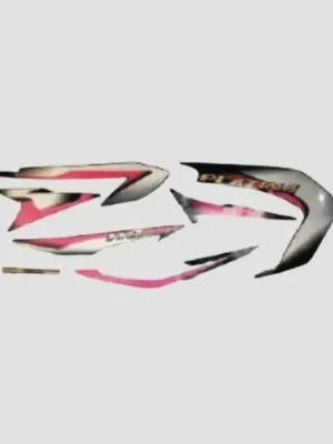 Sticker Set Platina 110 Comfortec 2019 Blk pink product image