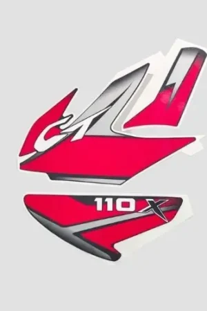 Sticker Set Ct110x Blk red product image