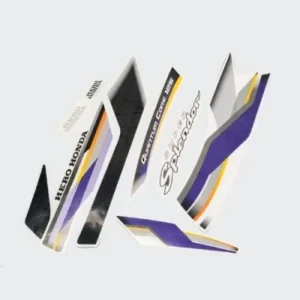 Sticker Set Super Splendor aw blk Tank blue product image