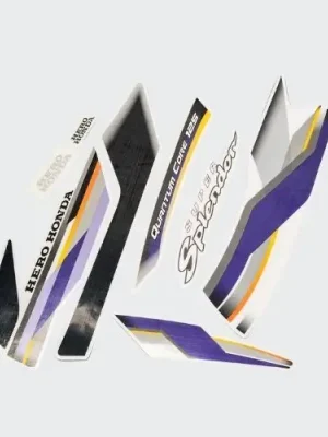 Sticker Set Super Splendor aw blk Tank blue product image