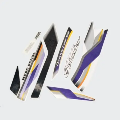Sticker Set Super Splendor aw blk Tank blue product image