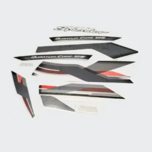 Sticker Set Super Splendor aw blk Tank red product image