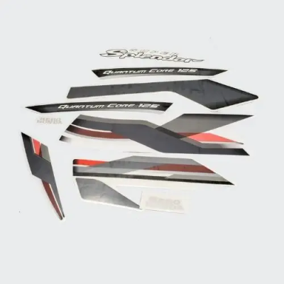 Sticker Set Super Splendor aw blk Tank red product image