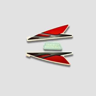 Sticker Hlfiring Cd deluxe 2 m blk Tank red product image