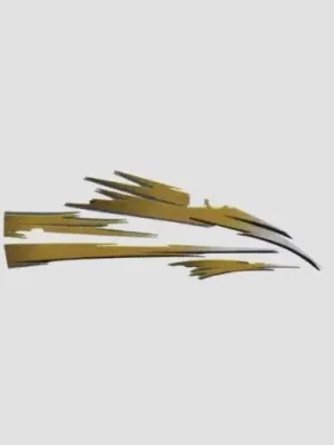 Sticker Set Passion maroon Tank product image