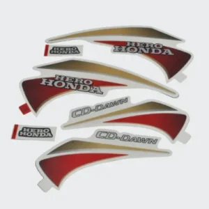 Sticker Set Dawn blk Tank red product image