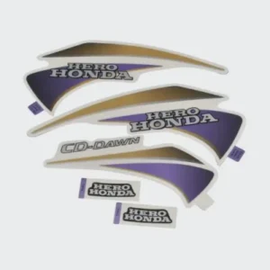 Sticker Set Dawn blk Tank prpl product image