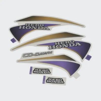 Sticker Set Dawn blk Tank prpl product image