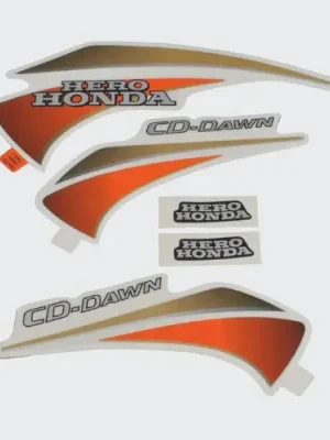 Sticker Set Dawn red Tank orng product image