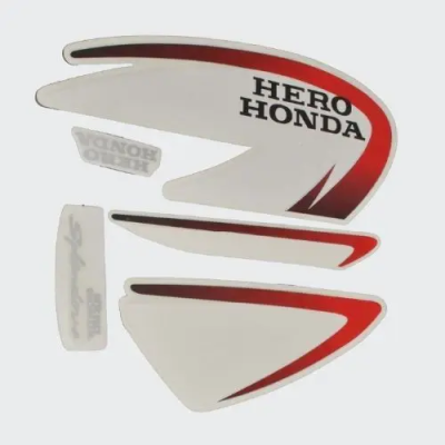 Sticker Set Splendor Plus blk Tank red product image