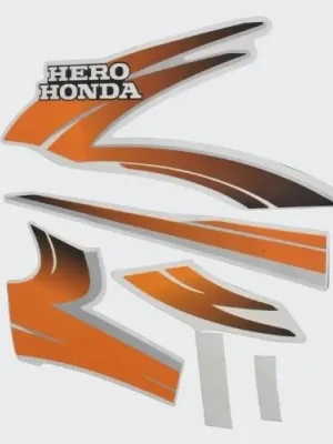 Sticker Set Passion Plus blk Tank orng product image