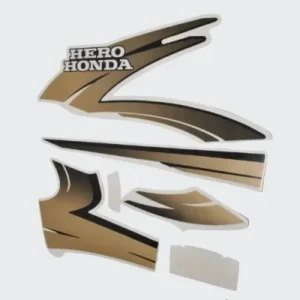 Sticker Set Passion Plus maroon Tank golden product image