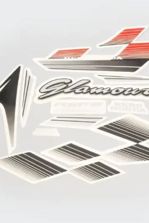 NAJ0564 Sticker Set Glamour T3 red Tank blk product image