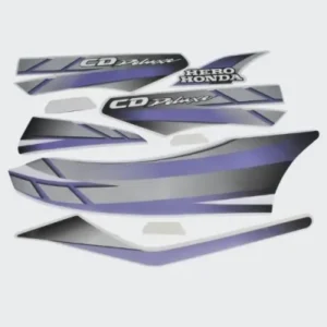 Sticker Set Cd deluxe T4 blk Tank blue product image