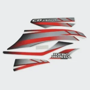 Sticker Set Cd deluxe T4 blk Tank red product image